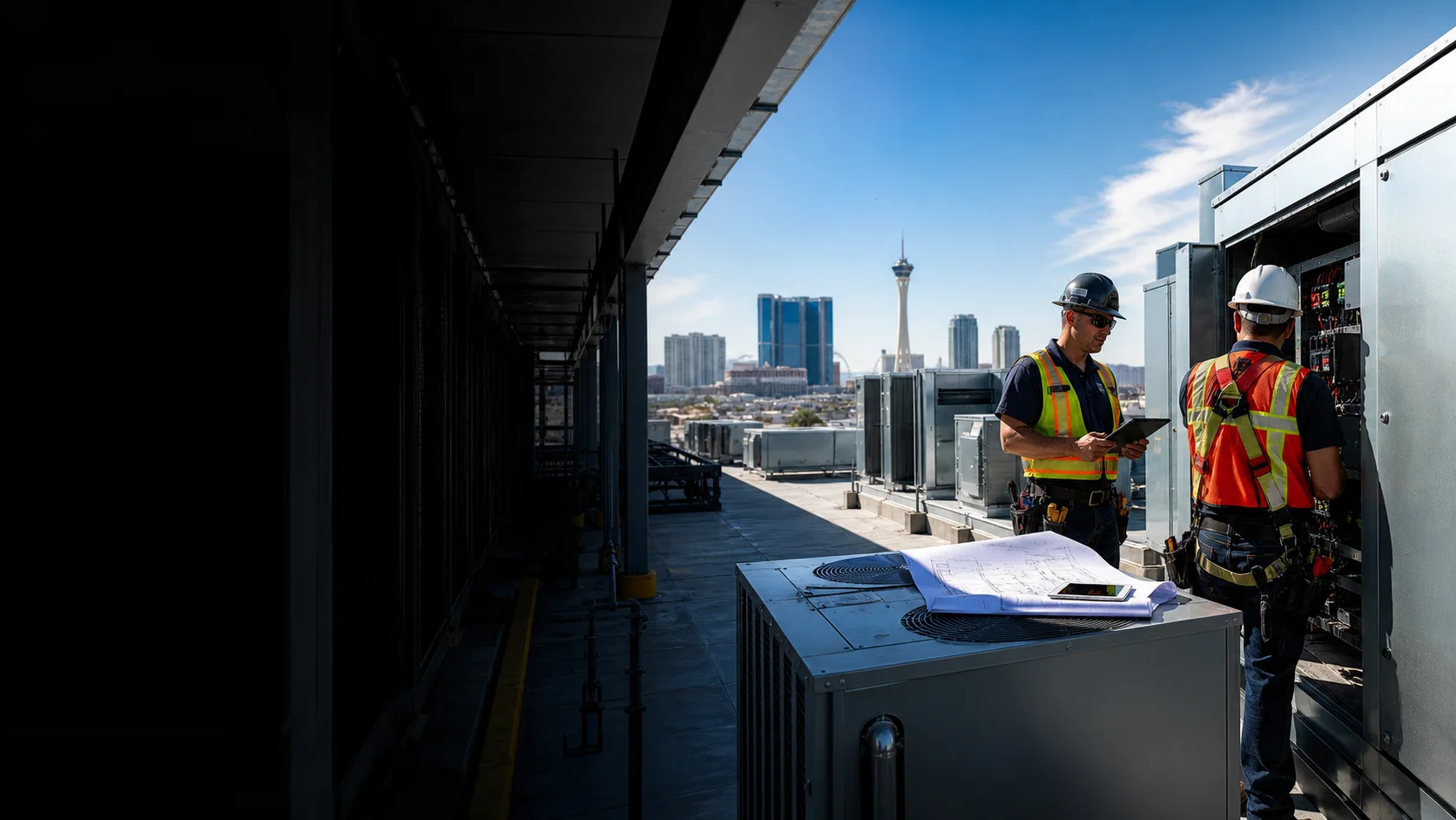 A-1 Mechanical & Electric technician serving a Southern Nevada property